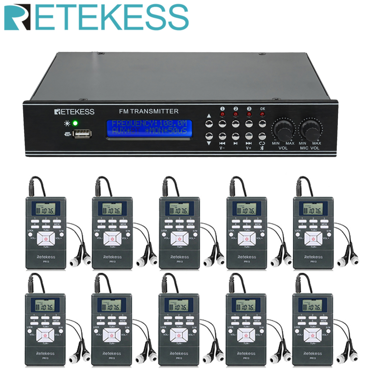 RETEKESS  FM ۽ű, TR510   ̼..